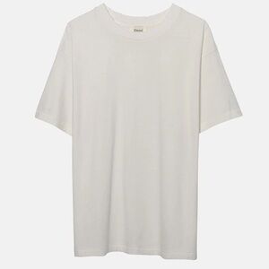 Elwood Oversized Core Tee, vintage white, size S